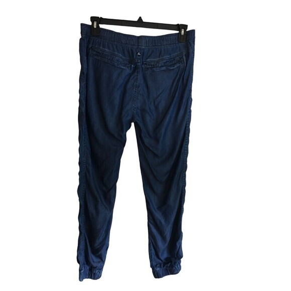 Prana Aberdeen Joggers Pants Blue Womens Large 100% Lenzing Tencel Lightweight - Picture 4 of 7